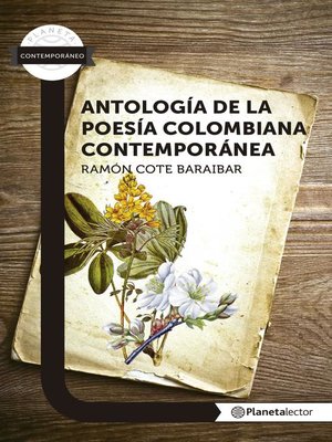 cover image of Antología de la poesía colombiana contemporánea